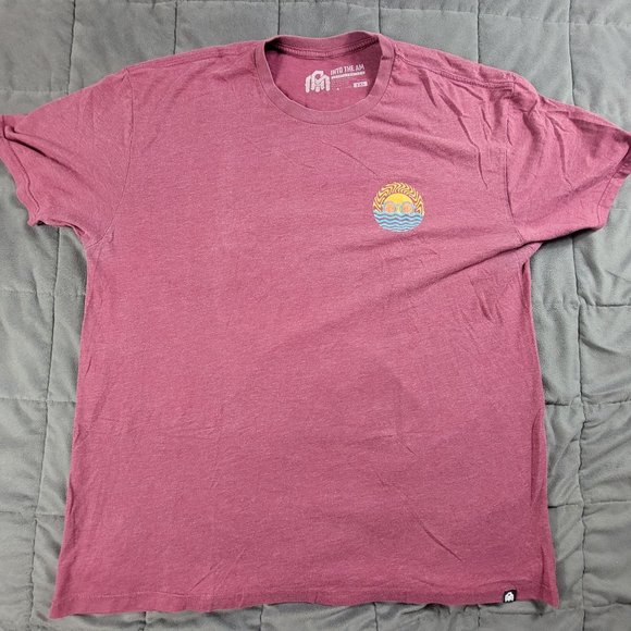 Into The AM Mens 2XL Dark Red Short Sleeve TShirt Los Angeles California Sunrise - Picture 2 of 10